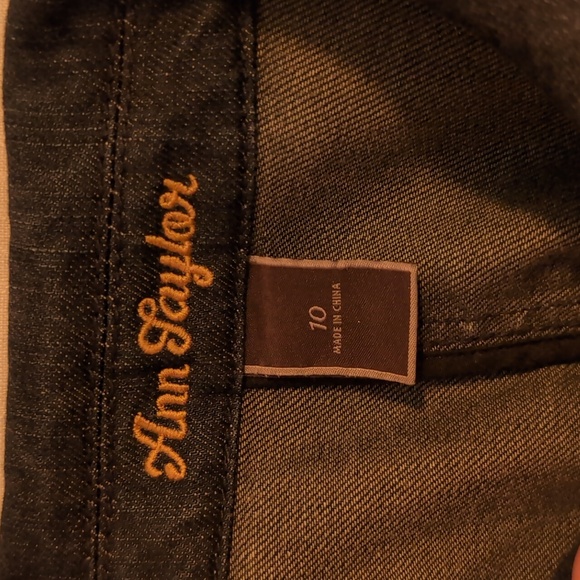 Ann Taylor denim jacket size 10 - Picture 3 of 6